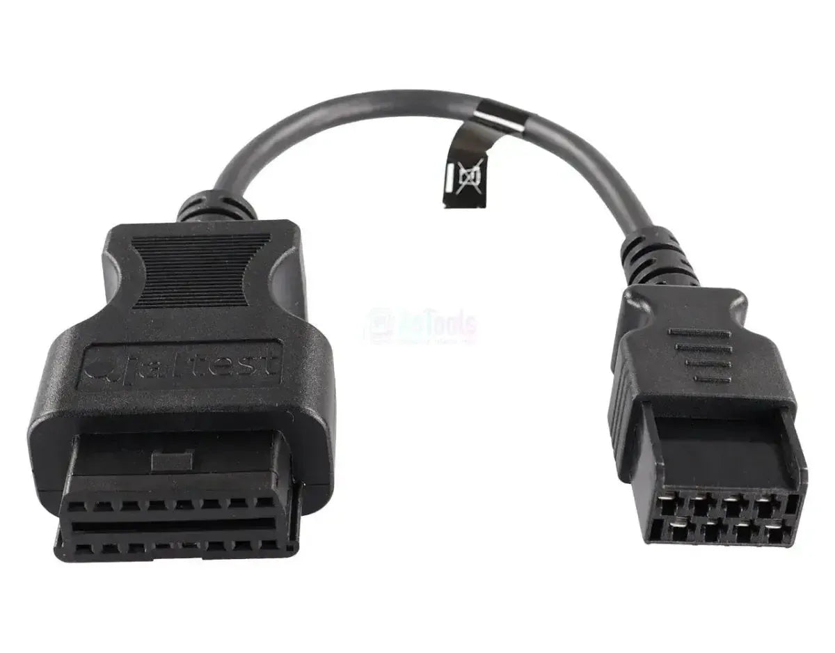 Jaltest (JDC201A) | Câble adaptateur Volvo 8 broches OBD1 - 16 broches OBD2 | Véhicule industriel et utilitaire