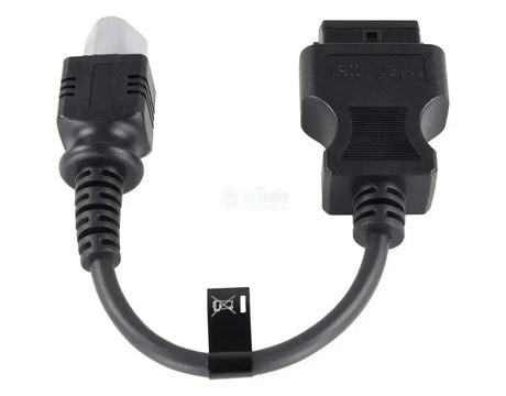 Jaltest (JDC612A) | Câble adaptateur Yanmar 3 broches OBD - 16 broches OBD2 | Moteur à combustion