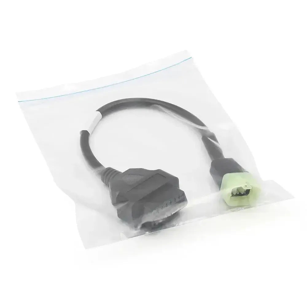 Câble adaptateur Kawasaki 6 broches vers 16 broches OBD2 – Moto