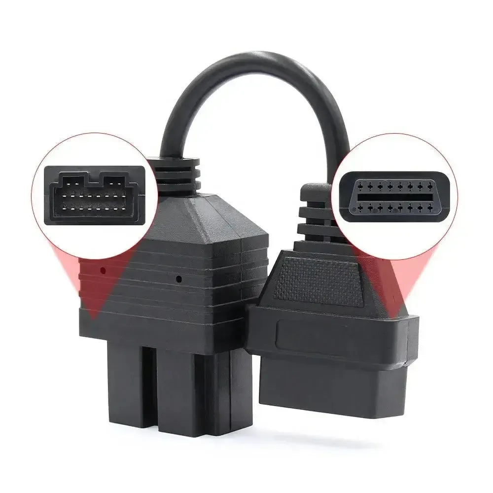 Câble adaptateur Kia 20 broches OBD1 vers 16 broches OBD2 | Voiture particulière