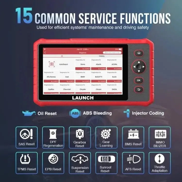 Launch Creader Professional CRP909X Voiture Appareil de diagnostic