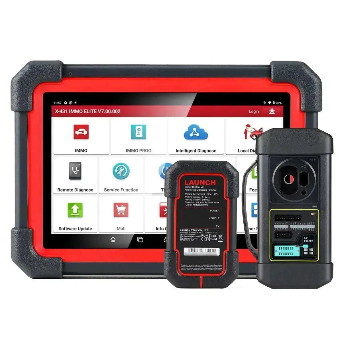 Launch X-431 IMMO Plus Programmeur de Clé Voiture