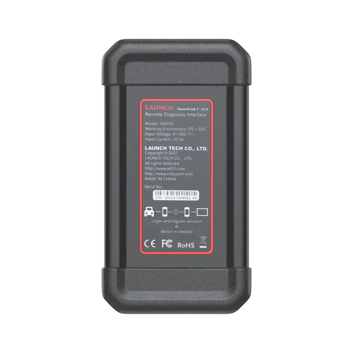 Launch X-431 SmartLink C Camion Appareil de diagnostic