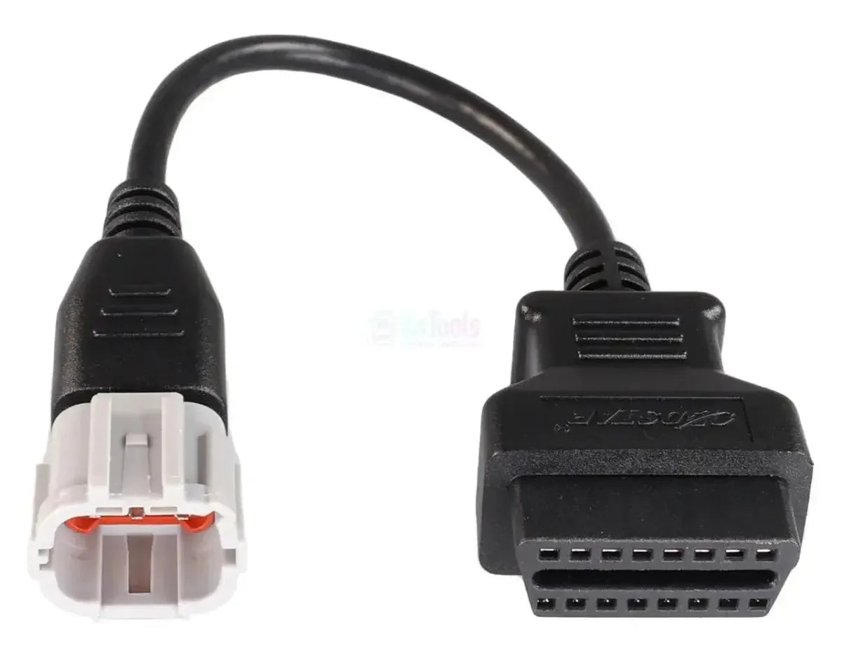 OBDSTAR (M020A) | Câble adaptateur Aeon/Benelli 6 broches OBD – 16 broches OBD2 | Moto