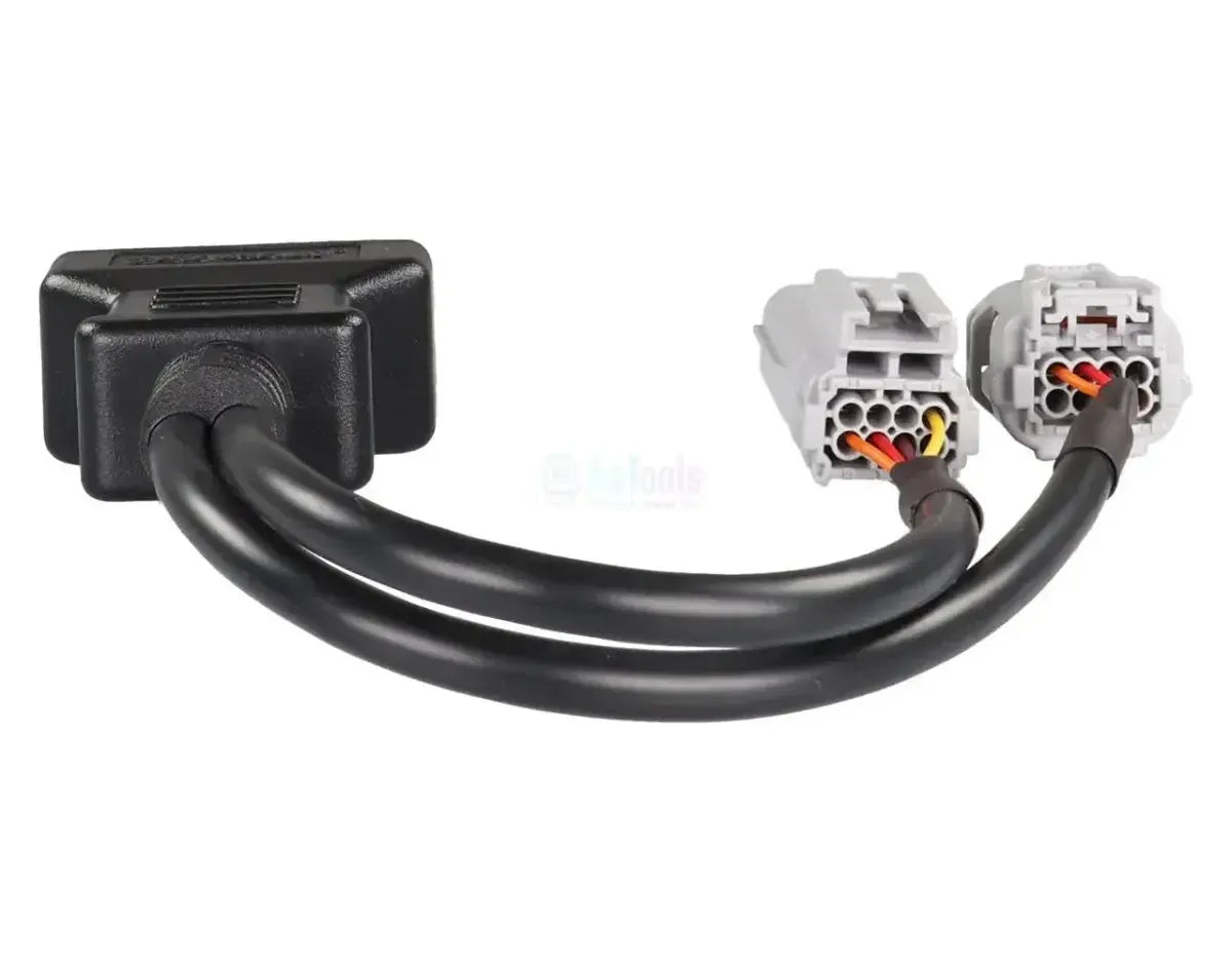 OBDSTAR (M048) | Câble adaptateur Aprilia 8+8 broches OBD – 16 broches OBD2 | Moto