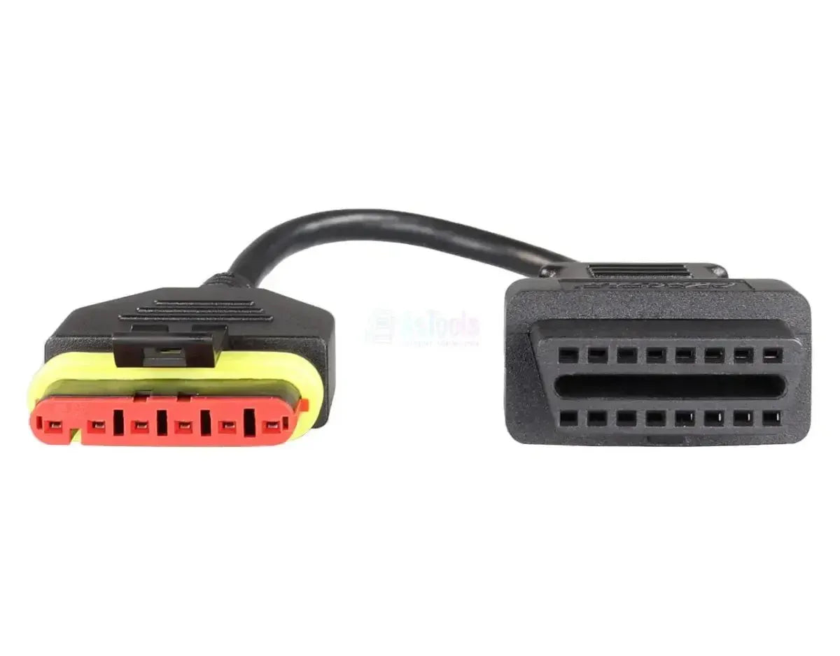 OBDSTAR (M022) | Câble adaptateur Benelli 6 broches OBD – 16 broches OBD2 | Moto