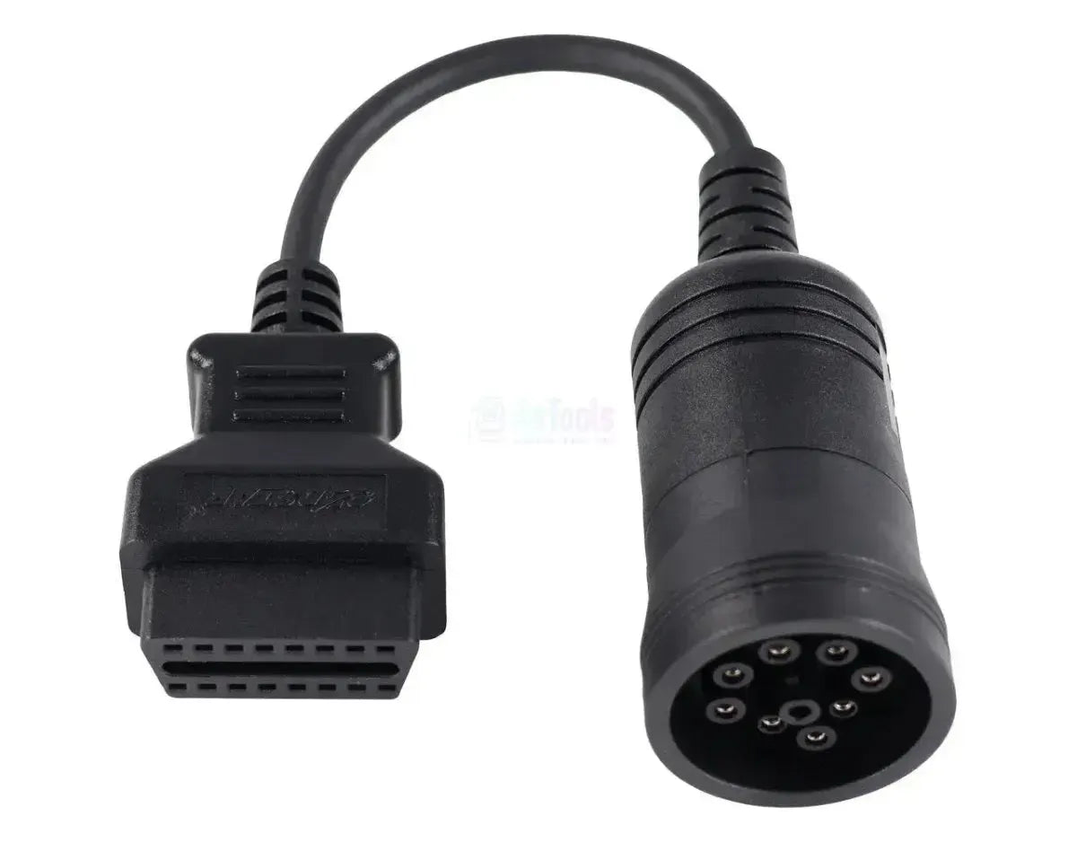 OBDSTAR Cummins 9 broches OBD - 16 broches OBD2 Câble adaptateur Bateau à moteur