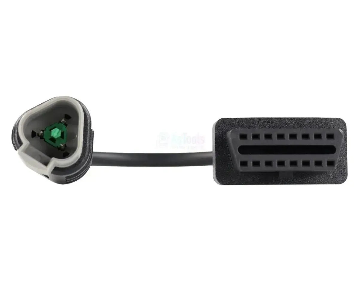 OBDSTAR (M065) | Câble adaptateur Evinrude 3 broches OBD – 16 broches OBD2 | Bateau à moteur