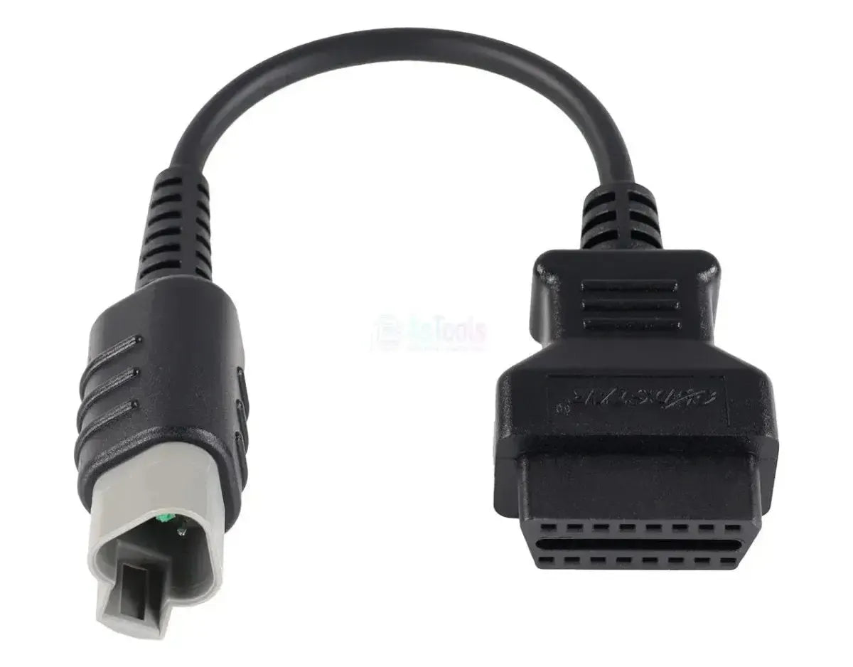 OBDSTAR (M065) | Câble adaptateur Evinrude 3 broches OBD – 16 broches OBD2 | Bateau à moteur