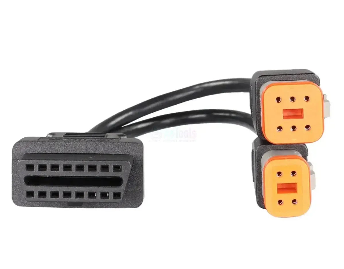 OBDSTAR (M034) | Harley Davidson 4+6 broches OBD – 16 broches OBD2 Câble adaptateur | Moto