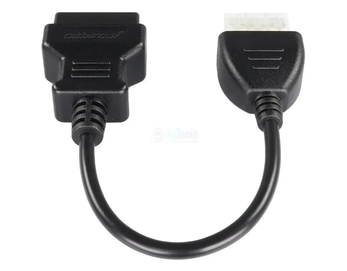 OBDSTAR (M030) | Hartford 6 broches OBD – 16 broches OBD2 Câble adaptateur | Moto