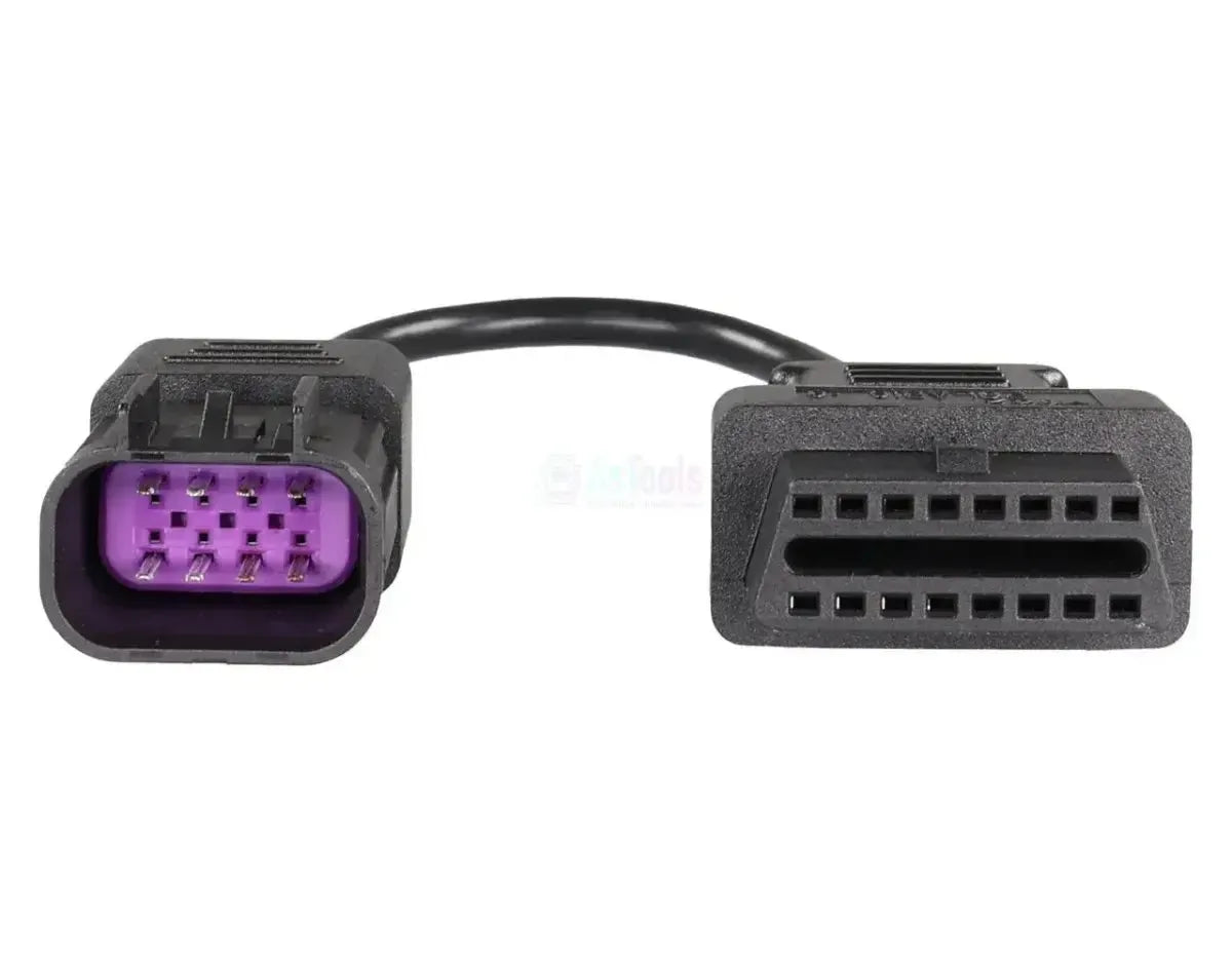 OBDSTAR (M042) | Indian/Victory/Polaris 8 broches OBD – 16 broches OBD2 Câble adaptateur | Moto