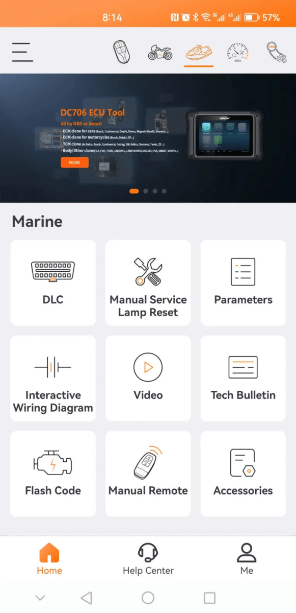 OBDSTAR IScan Honda (Marine) Uitleesapparaat