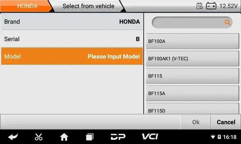 OBDSTAR IScan Honda (Marine) Appareil de diagnostic