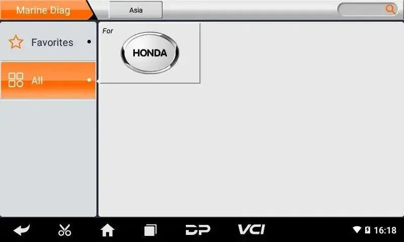 OBDSTAR IScan Honda (Marine) Appareil de diagnostic