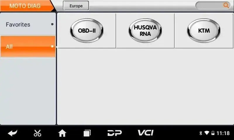 OBDSTAR IScan KTM/Husqvarna Moto Appareil de diagnostic