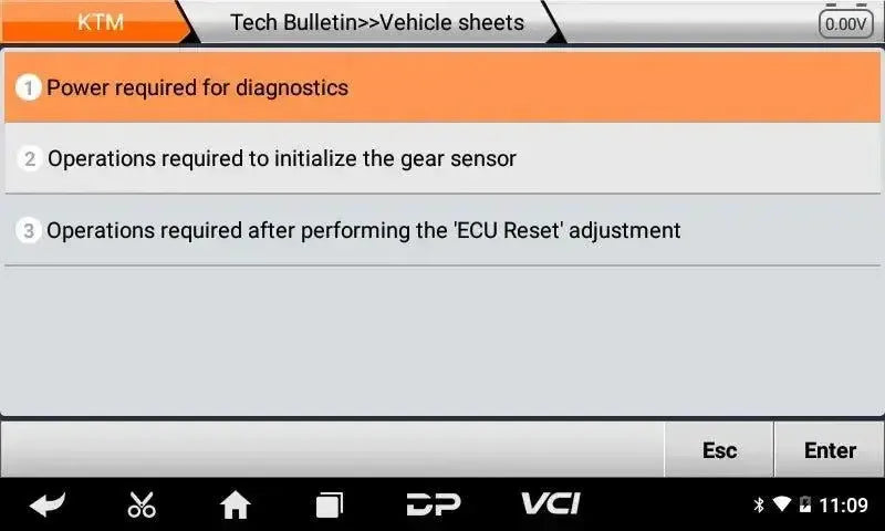 OBDSTAR IScan KTM/Husqvarna Moto Appareil de diagnostic
