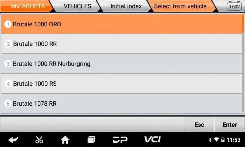 OBDSTAR IScan MV Agusta Moto Appareil de diagnostic