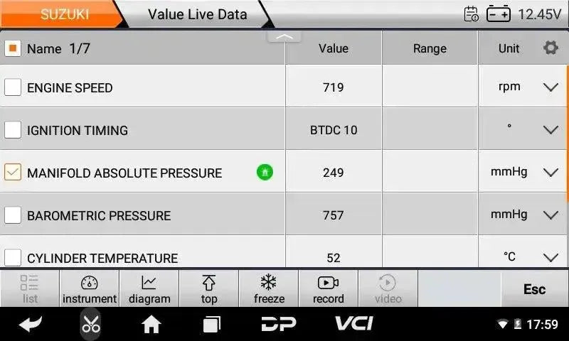 OBDSTAR IScan Suzuki (Marine) Appareil de diagnostic