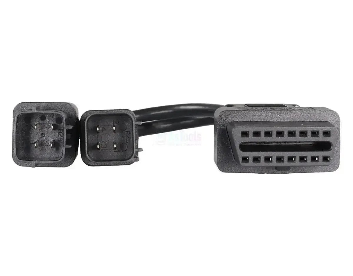 OBDSTAR (M006) | Kawasaki 4+4 broches OBD – 16 broches OBD2 Câble adaptateur | Moto