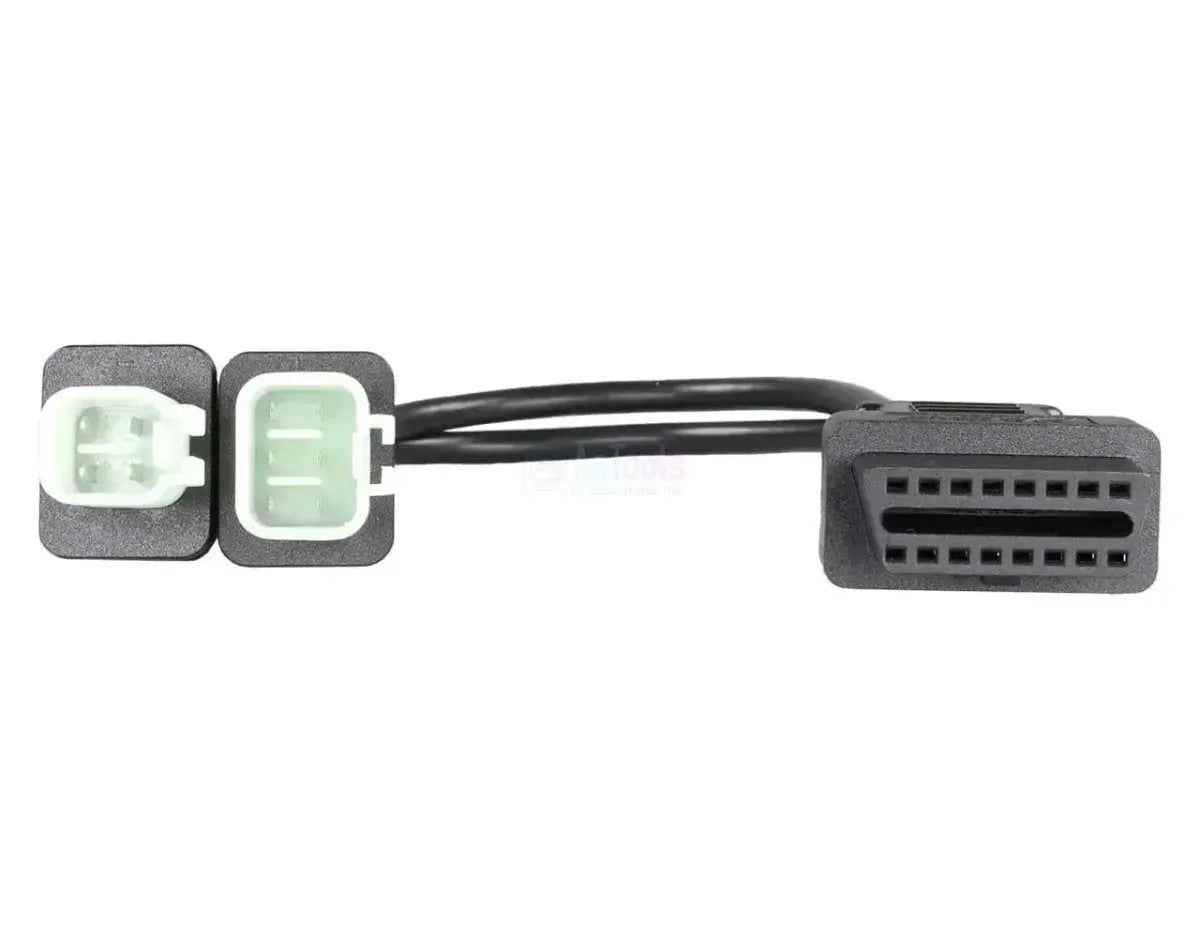 OBDSTAR (M005) | Kawasaki 4+6 broches OBD – 16 broches OBD2 Câble adaptateur | Moto