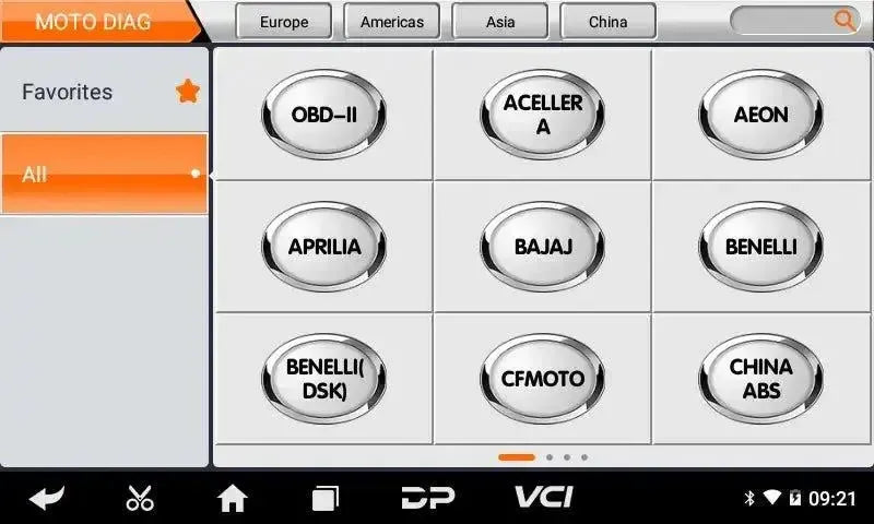 OBDSTAR MS50 STD Cyclomoteur/Moto Appareil de diagnostic