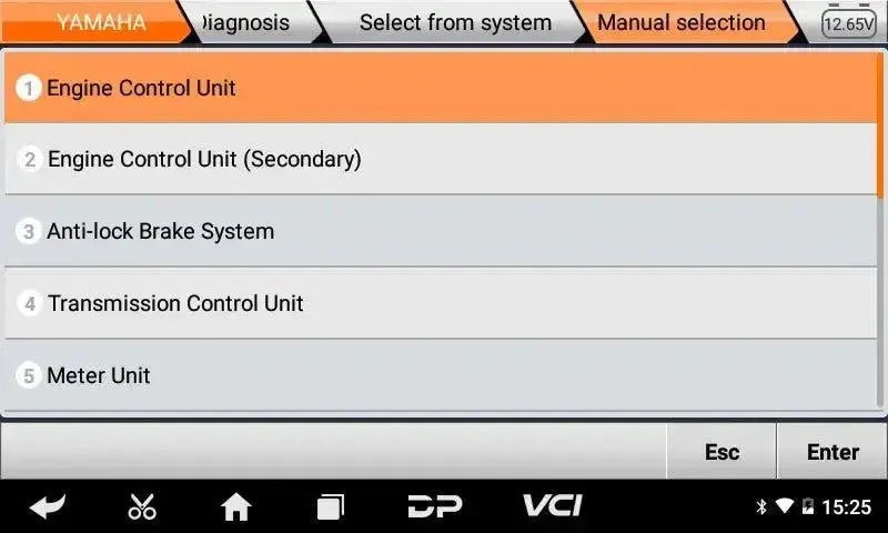 OBDSTAR MS50 STD Cyclomoteur/Moto Appareil de diagnostic