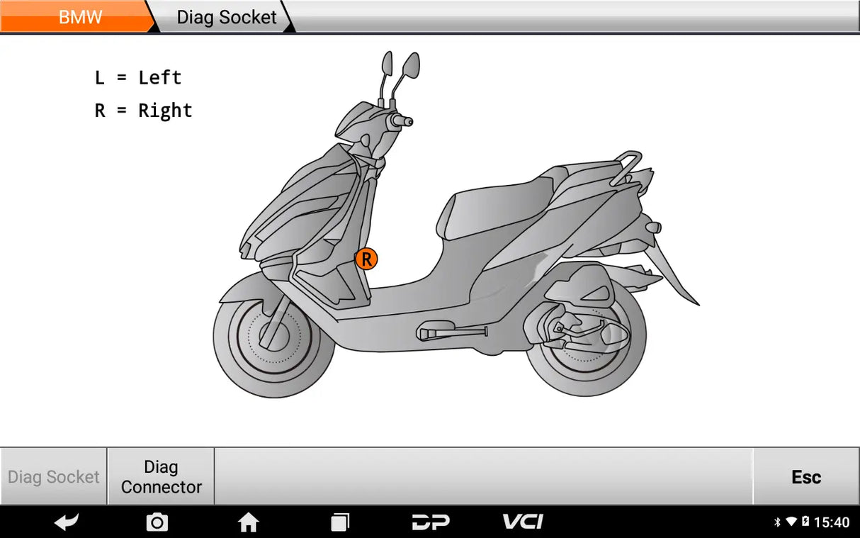 OBDSTAR OBDSTAR IScan BMW Motorfiets Uitleesapparaat