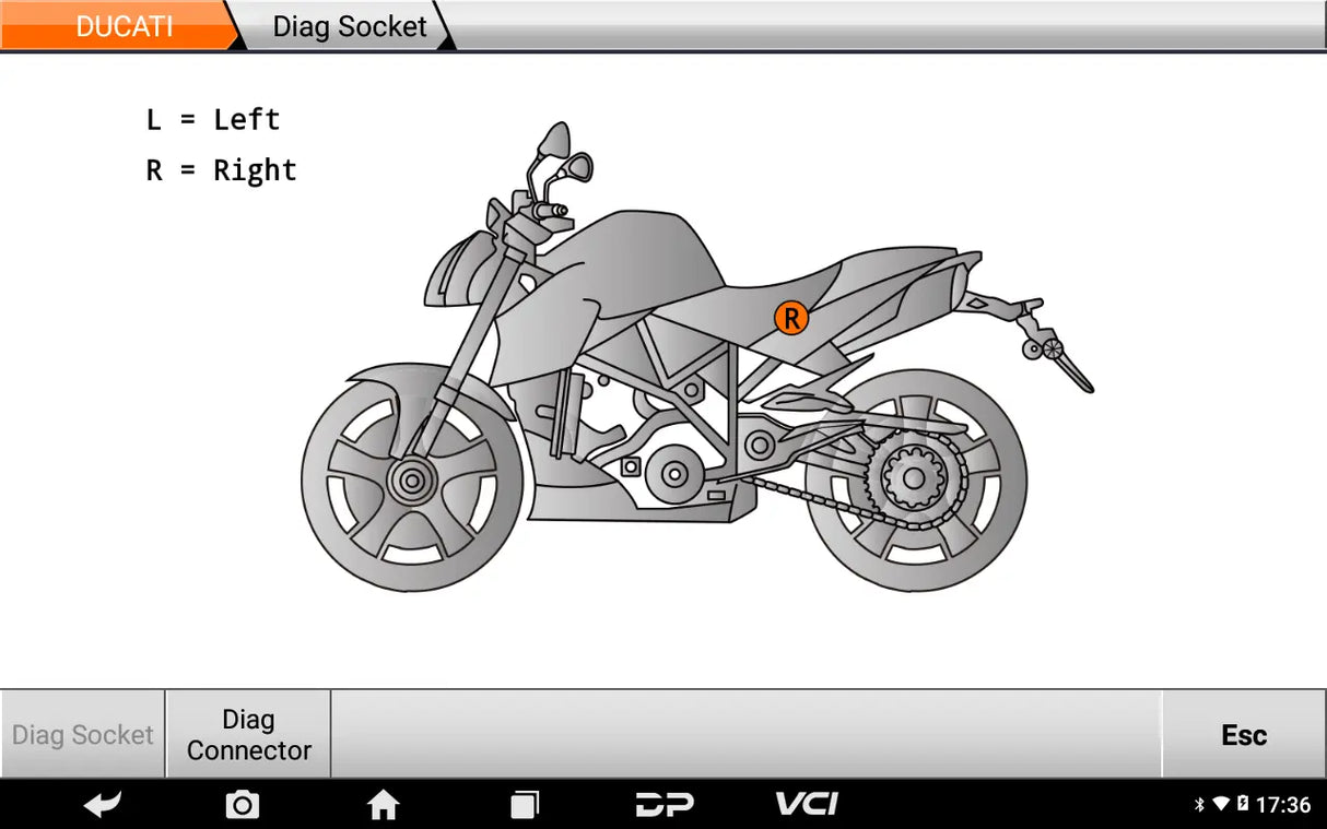 OBDSTAR OBDSTAR IScan Ducati Motorfiets Uitleesapparaat