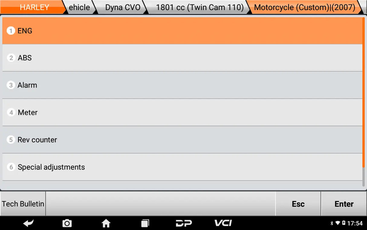 OBDSTAR OBDSTAR IScan Harley Davidson Motorfiets Uitleesapparaat