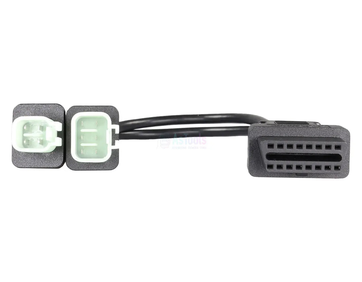 OBDSTAR OBDSTAR Kawasaki 4+6 Pins OBD - 16 Pins OBD2 Verloopkabel Motorfiets