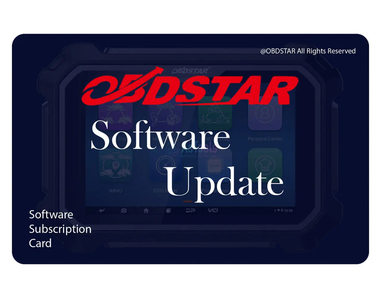 OBDSTAR OBDSTAR MS80 STD Update Licentie