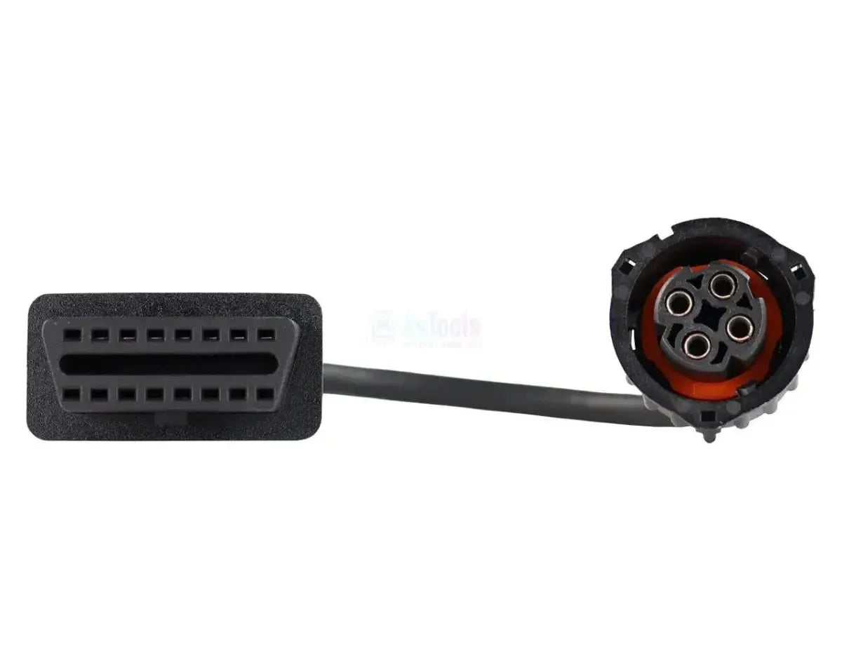 OBDSTAR (M084) | Câble adaptateur Scania 4 broches OBD – 16 broches OBD2 | Moteur à combustion