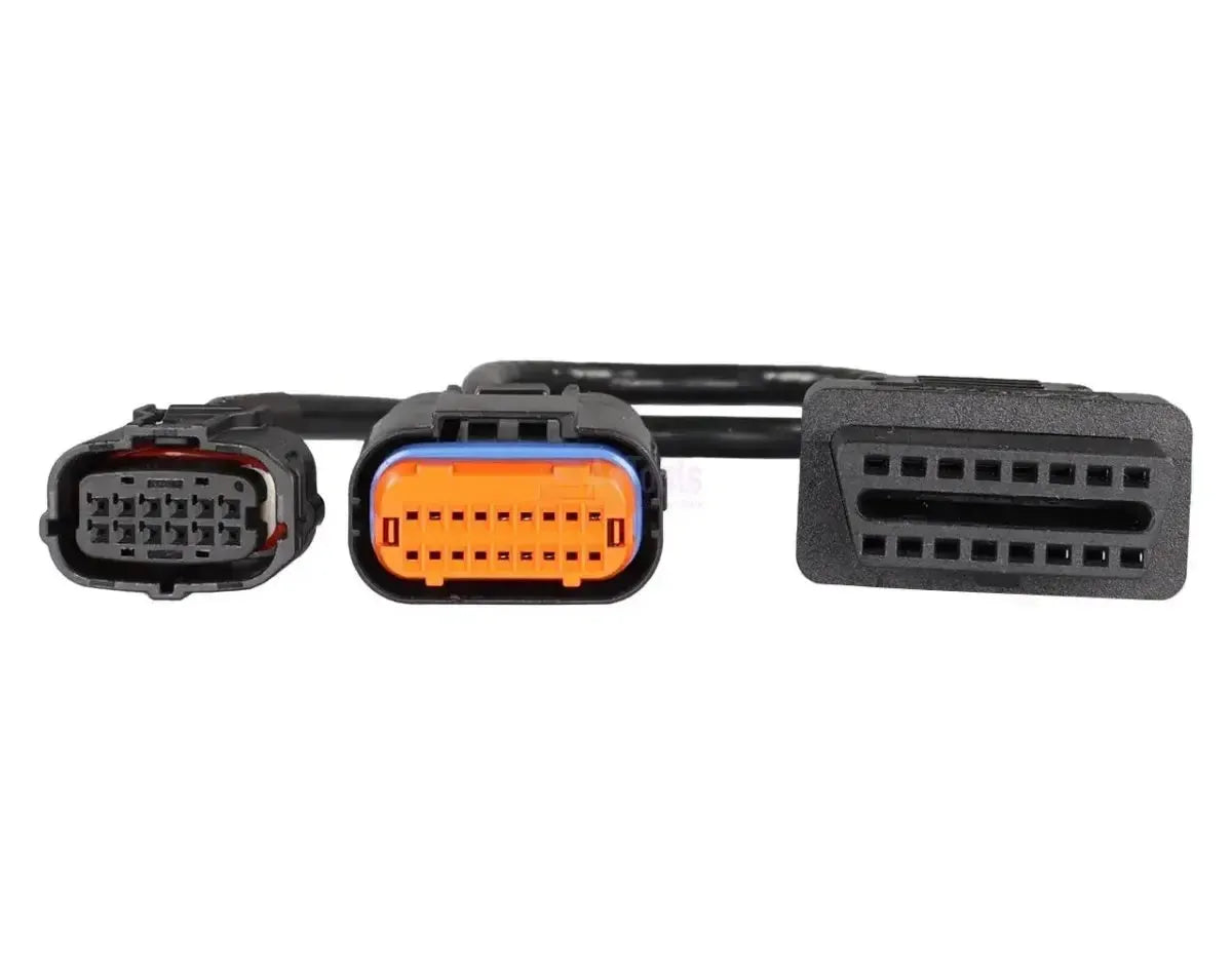 OBDSTAR (M054) | Suzuki/Yamaha 12+18 broches IMMO – 16 broches OBD2 Câble adaptateur | Moto