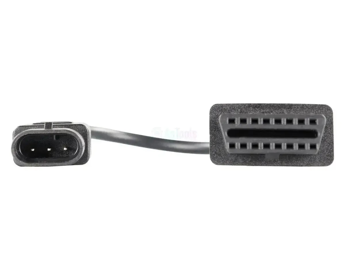 OBDSTAR (M004) | Câble adaptateur universel 3 broches OBD – 16 broches OBD2 | Cyclomoteur/Moto