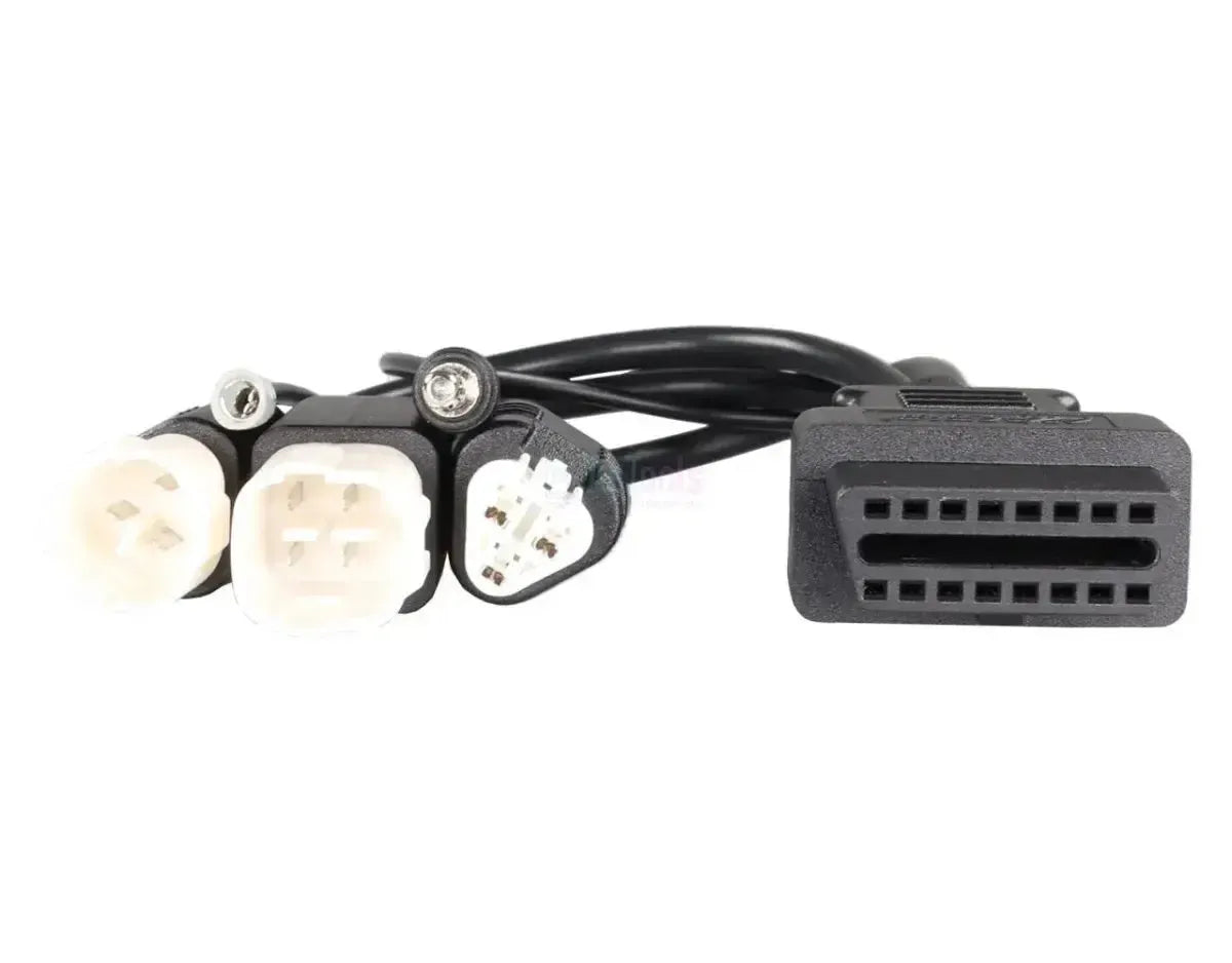 OBDSTAR (M018A) | Yamaha 3+3+4 broches OBD – 16 broches OBD2 Câble adaptateur | Moto