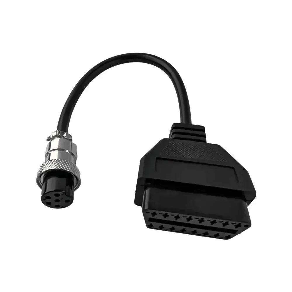 Câble adaptateur PGO 6 broches OBD – 16 broches OBD2 Moto