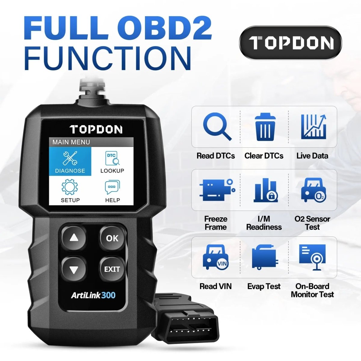 Topdon ArtiLink AL300 Auto Foutcodelezer