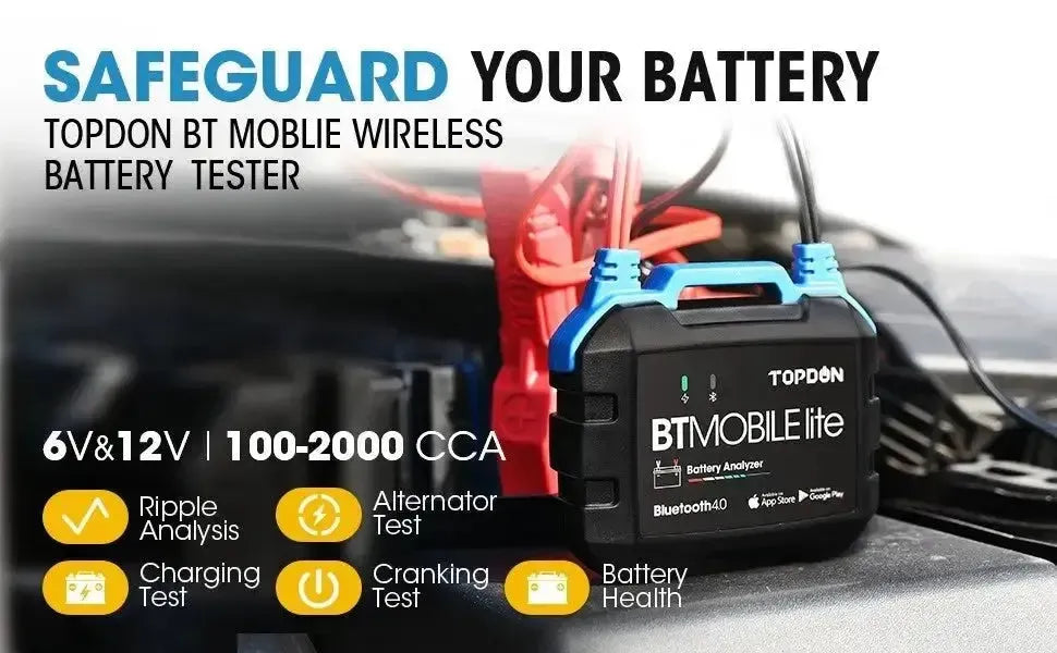 Topdon BT Mobile Lite | Testeur de batterie