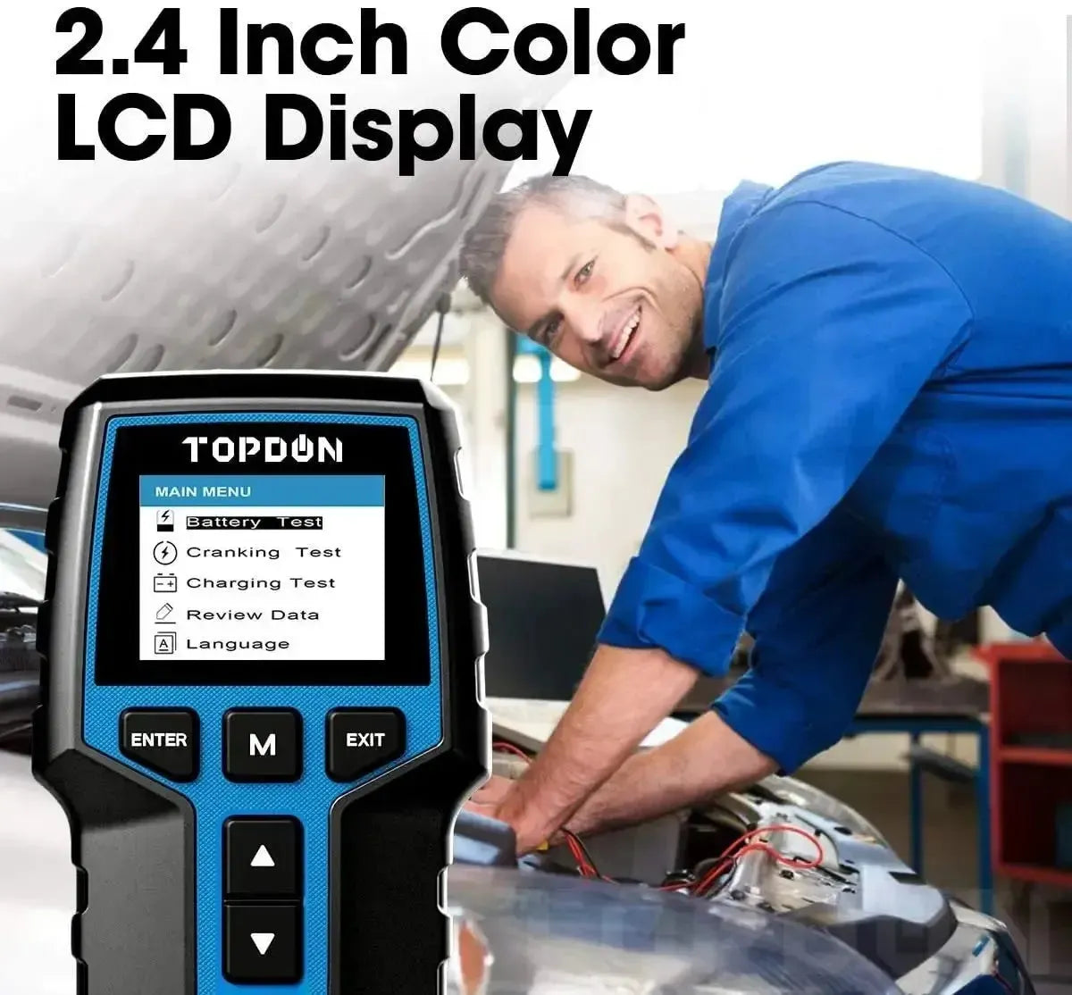 Topdon BT200 | Testeur de batterie