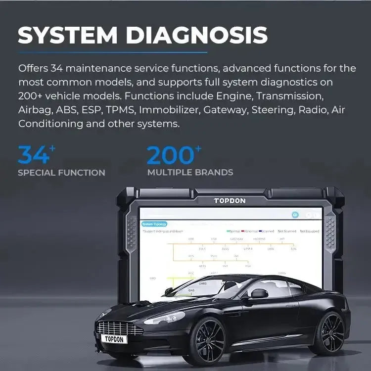 Topdon Phoenix Elite Voiture Appareil de diagnostic