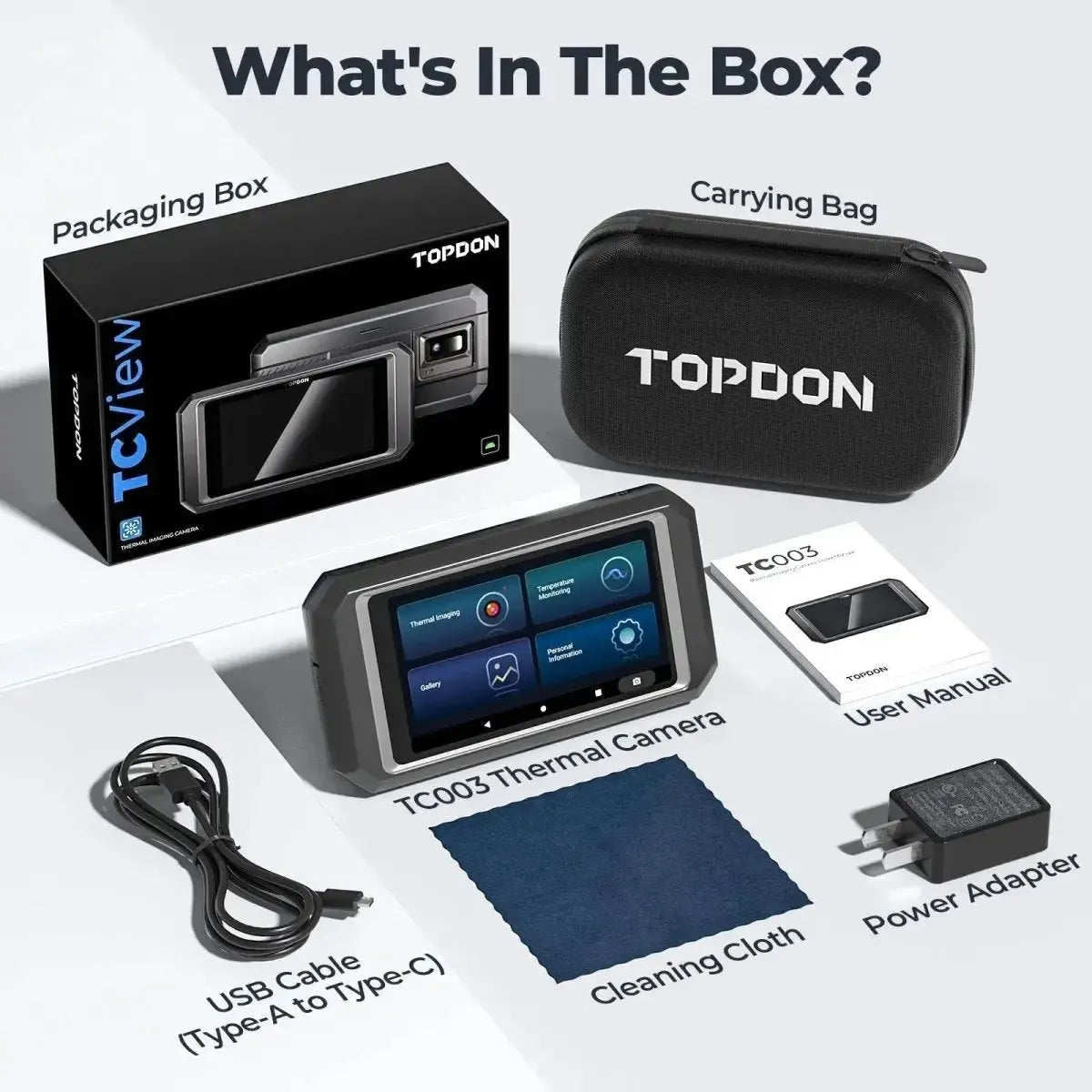 Topdon TCView TC003 Caméra thermique
