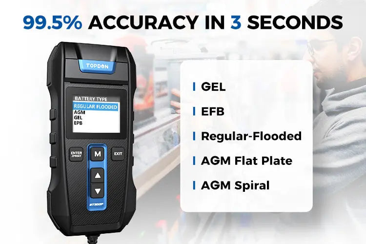 Topdon Topdon BT300P Accutester