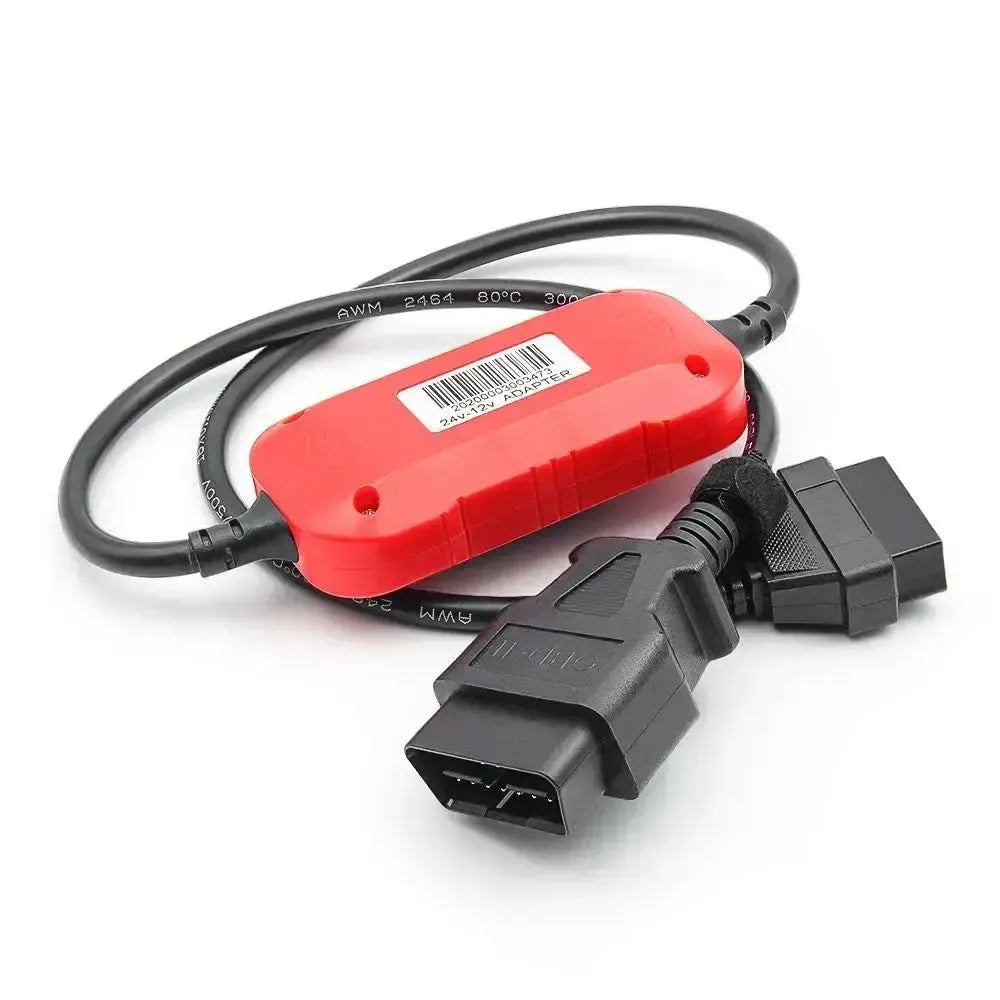 Câble adaptateur universel transformateur 24V/12V OBD2