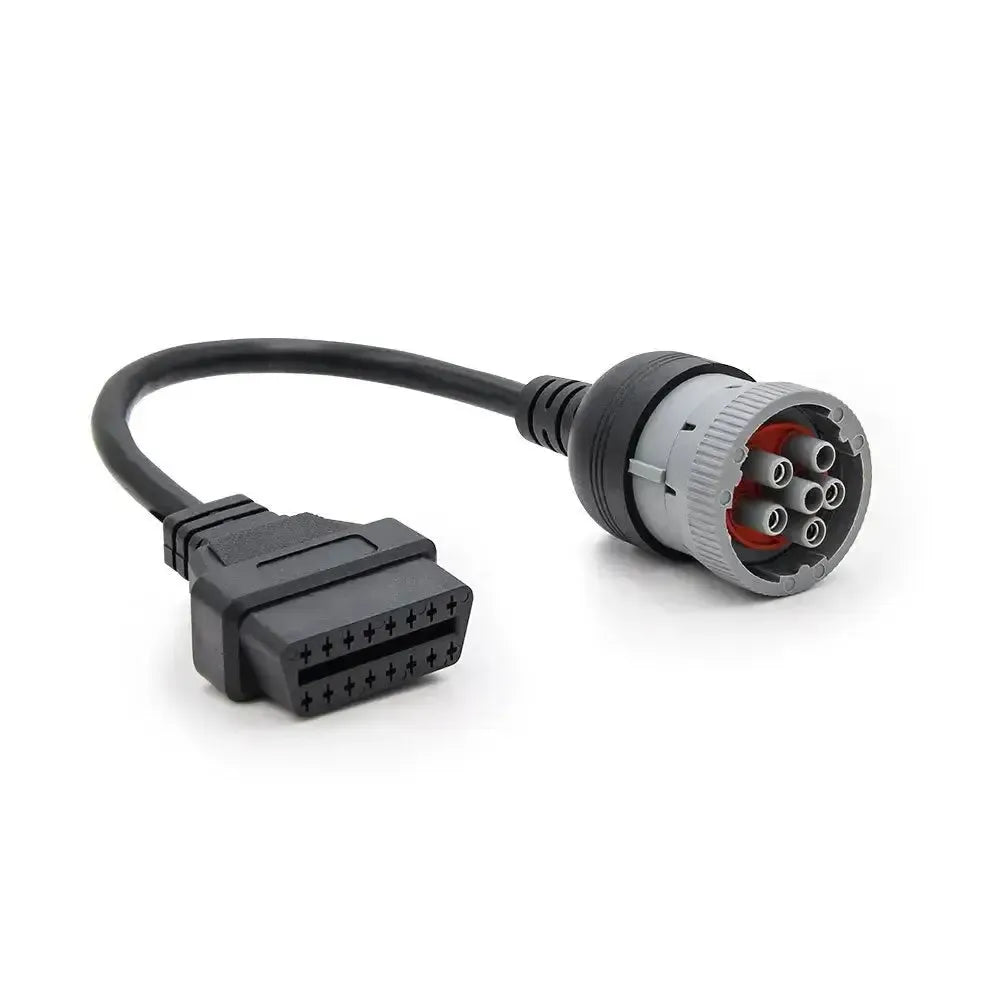 Câble adaptateur universel 6 broches J1708 vers 16 broches OBD2 – Véhicule utilitaire et de travail