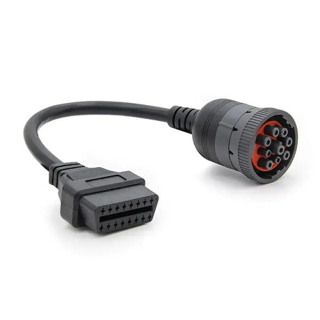 Câble adaptateur universel 9 broches J1939 vers 16 broches OBD2 – Véhicule utilitaire et de travail