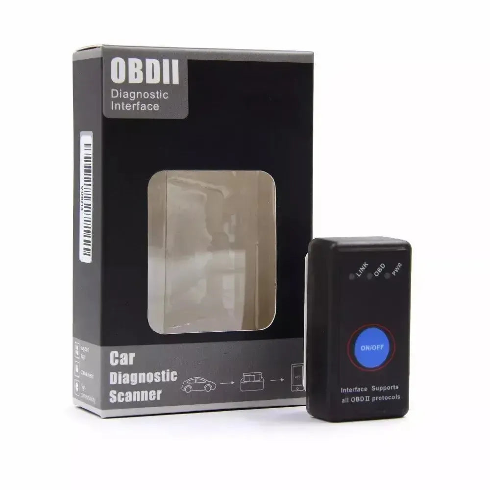 Interface Bluetooth 4.0 ELM327 Universelle avec Bouton Marche/Arrêt