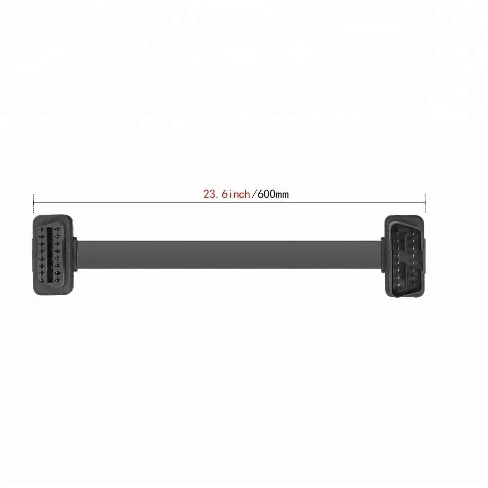 Universel (A0056) | Câble de rallonge plat OBD2 16 broches (60 cm) | Interface