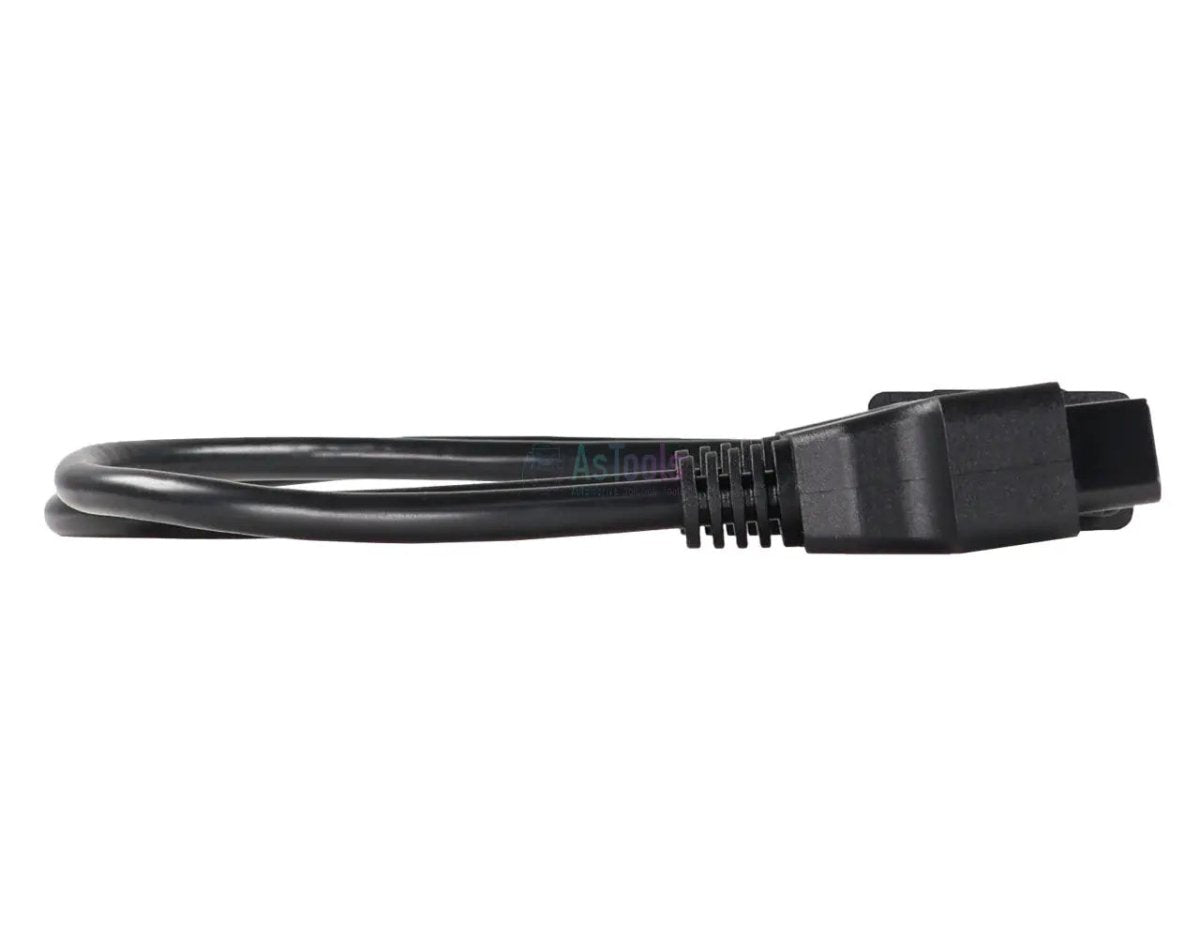 Universele Platte 16 Pins OBD2 Verleng- Splitterkabel 2-Delig 30 cm