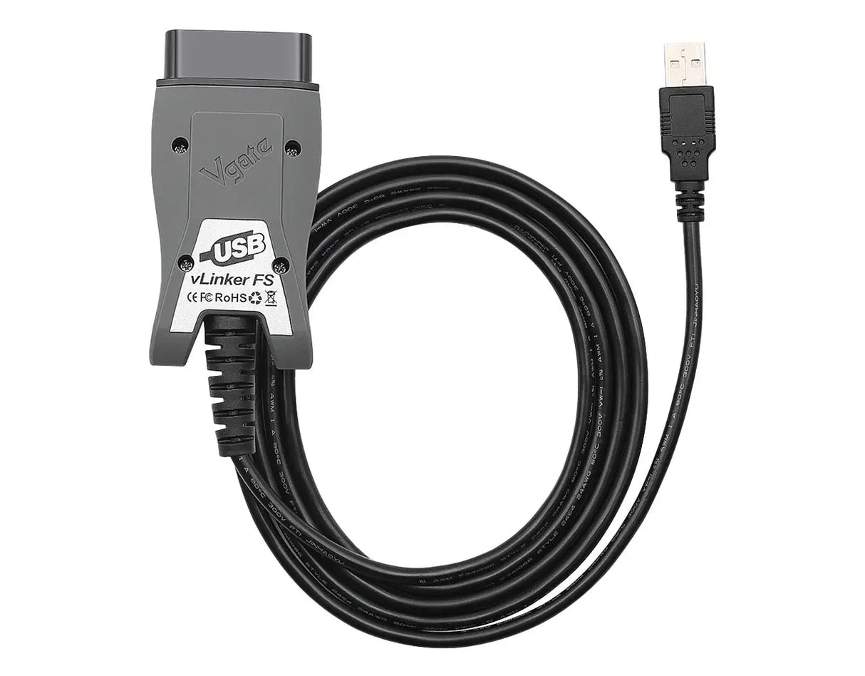 Vgate Vgate VLinker HS/MS-CAN OBD2 - USB Interfacekabel